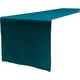 thumbnail image 2 of Table Runner LA, popelina de lino y poliéster, 35 x 275 cm, color verde azulado oscuro, 2 of 2