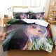 thumbnail image 1 of Anime Girl The Journey Of Elaina Bedding Sets Duvet Cover Set With Pillowcase Twin Full Bedclothes Bed Linen Bed Sheets, 1 of 5