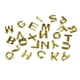 thumbnail image 1 of 26x Letra A-Z Remaches De Remaches Metálicos Para Cinturones, Bolsos, Prendas De Vestir, Decoración Artística, 1 of 5