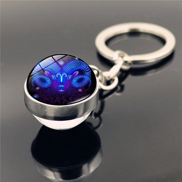 12-Star Constellation Keychain - A Unique Gift for a Loved One!
