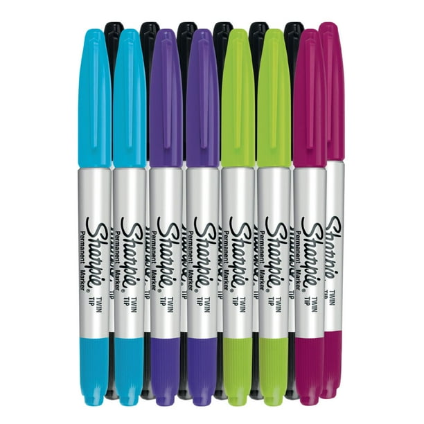 Marcador Permanente Sharpie Tie Dye Fino Blíster Con 12 Piezas Surtido Marca Sharpie Sku 334212