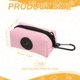 thumbnail image 2 of Uxcell Soporte para Bolsas de Excremento, Dispensador Reutilizable Portátil para Correa de Perro con Cremallera, Bolsa de Residuos de Mascotas, (1Pcs, Rosa), Para Exterior / Viaje / Paseo, 2 of 6