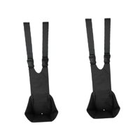 Ioensy - 2 Hamacas Para Pies Para Vehículos Todo Terreno, Accesorios De Viaje, Reposapiés Trasero Portátil Para Pasajero De Vehículo Todo Terreno