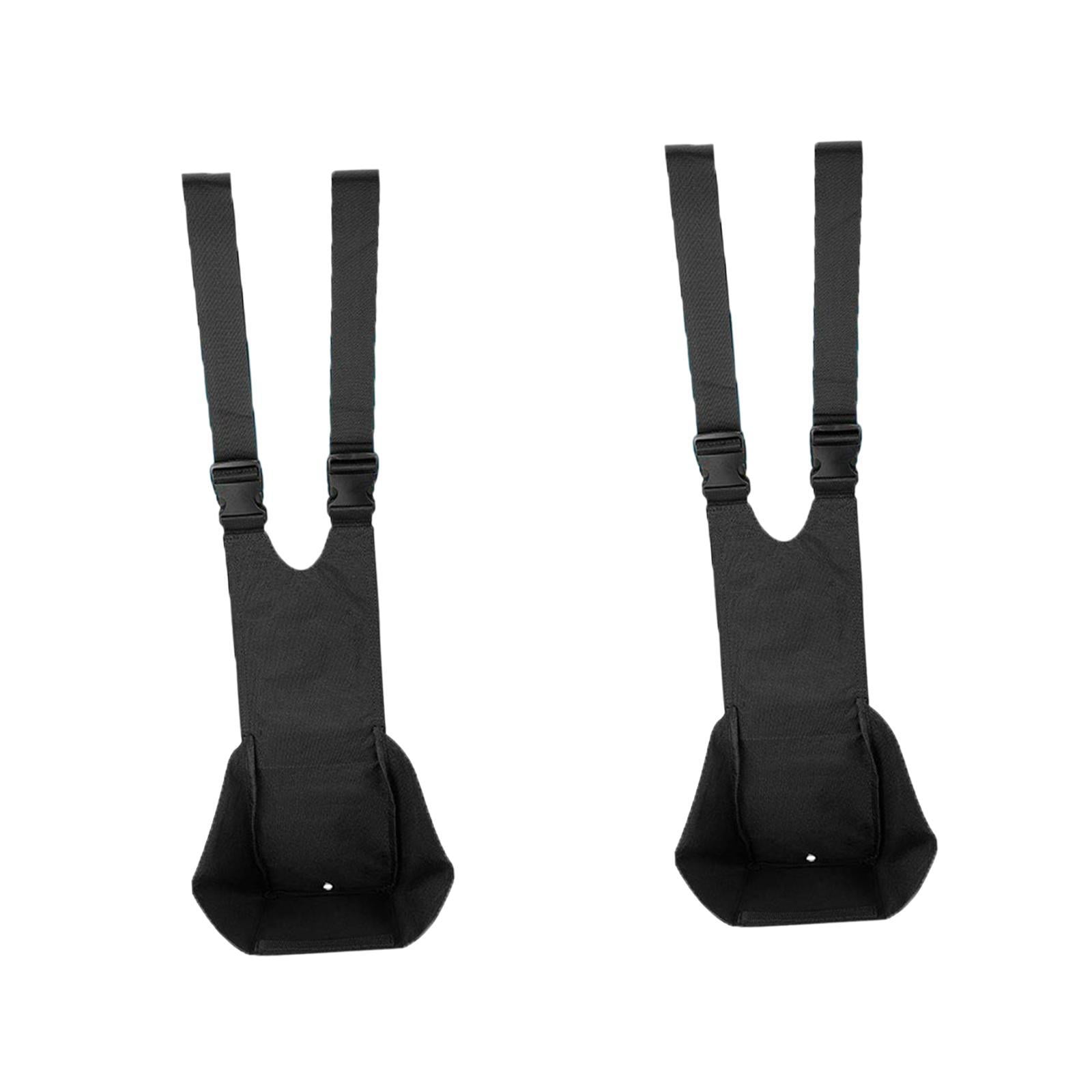 Ioensy - 2 Hamacas Para Pies Para Vehículos Todo Terreno, Accesorios De Viaje, Reposapiés Trasero Portátil Para Pasajero De Vehículo Todo Terreno