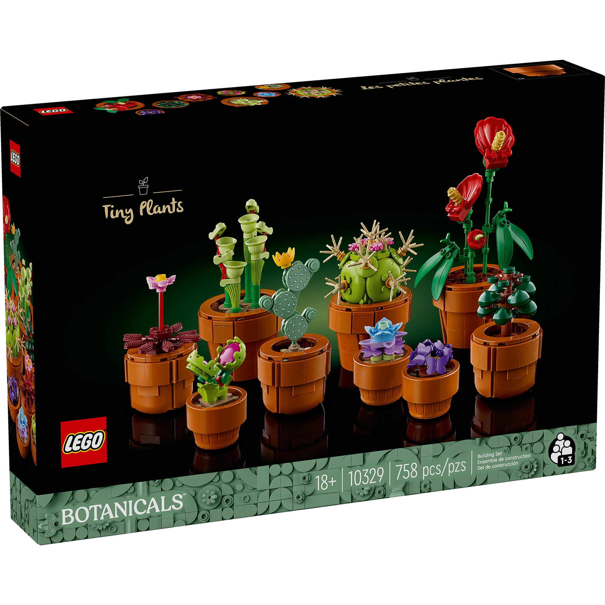 Bloques De Construcción Lego Plantas Diminutas
