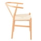 thumbnail image 3 of Silla de Comedor Wishbone Natural, 3 of 8