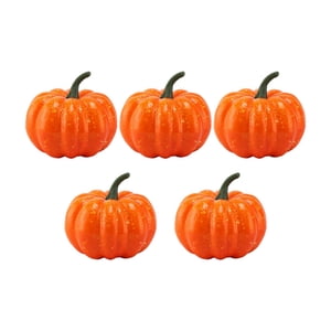 Magideal - Modelo De Calabazas Falsas, Mini Calabazas De Simulación, Modelo De Calabazas Artificiales Para Halloween, Baby Shower, Chimenea, Decoración De Otoño,