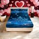 thumbnail image 1 of Art Snowflake Printed Fitted Sheet Set a Must-Have for Home and Guest Rooms Deep Pocket for Secure Fit Without Shifting Soft and Breathable for Better Sleep Ide, 1 of 1