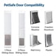 thumbnail image 2 of Tapa de repuesto para puerta de perro PetSafe (mediana, marrón), 2 of 6