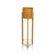 thumbnail image 1 of Porta Macetero Pedestal Decorativo Dorado 76 cm, 1 of 3