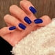 thumbnail image 2 of Press On Nails JOYVVEW Royal Blue Medium Square para mujer, 2 of 7