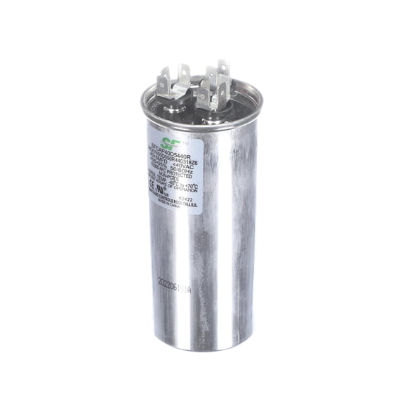 Capacitor Trane 40+5Mfd 370/440V Redondo de Marcha