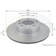 thumbnail image 3 of Disco Freno para auto COMLINE ADC1705V, 3 of 4