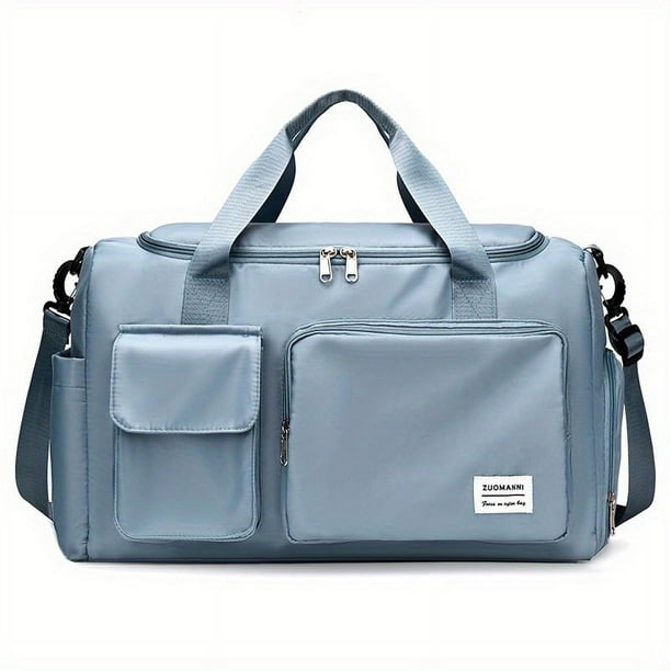 Large Capacity Tote Storage Pouch, Lightweight Waterproof Sports Yoga Bag, Portable Travel Crossbody Bag
