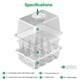 thumbnail image 2 of Bandeja Seed Starter Bonviee con Grow Light, 5 paquetes y accesorios, 2 of 8