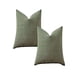thumbnail image 1 of Pack De 2 Fundas De Cojin Jacquard Cuadrille 45x45 Cm Verde, 1 of 5