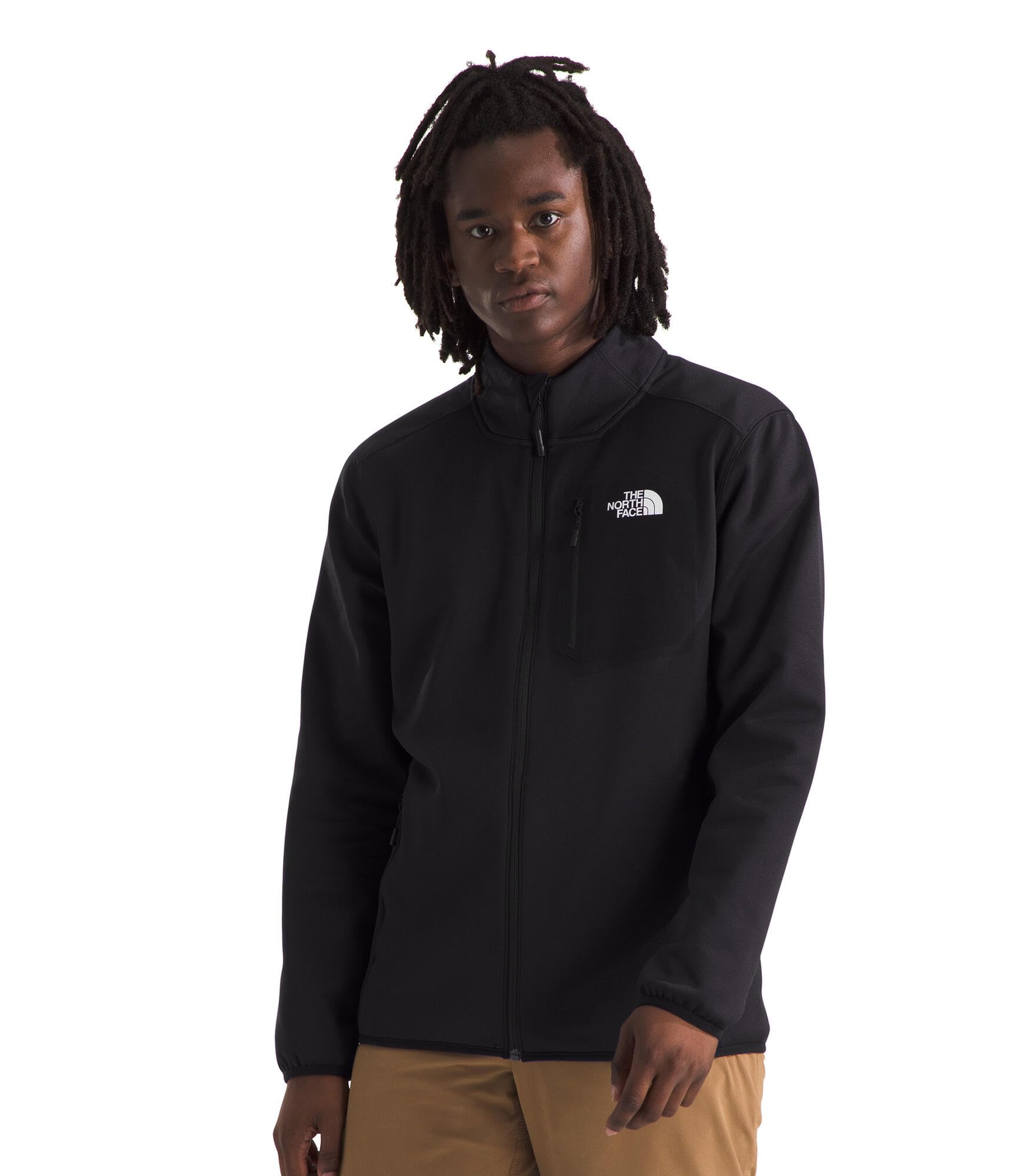 Chaqueta The North Face Para Hombre Con Cremallera Completa Tnf Negra - S