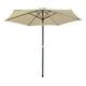 thumbnail image 3 of Quitasol Extendible 3m Soporte Pedestal Lateral Beige UV, 3 of 3