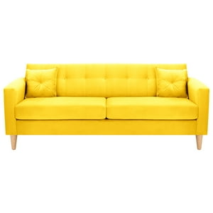Bodevir - Sofa New Retro 3Cg Felpa 05 Amarillo