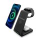 thumbnail image 3 of Cargador inalámbrico YOCUNKER 3 en 1 Qi Fast para iPhone negro, 3 of 8