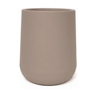 Genérico - Maceteros Grandes Plástico Terraza Beige