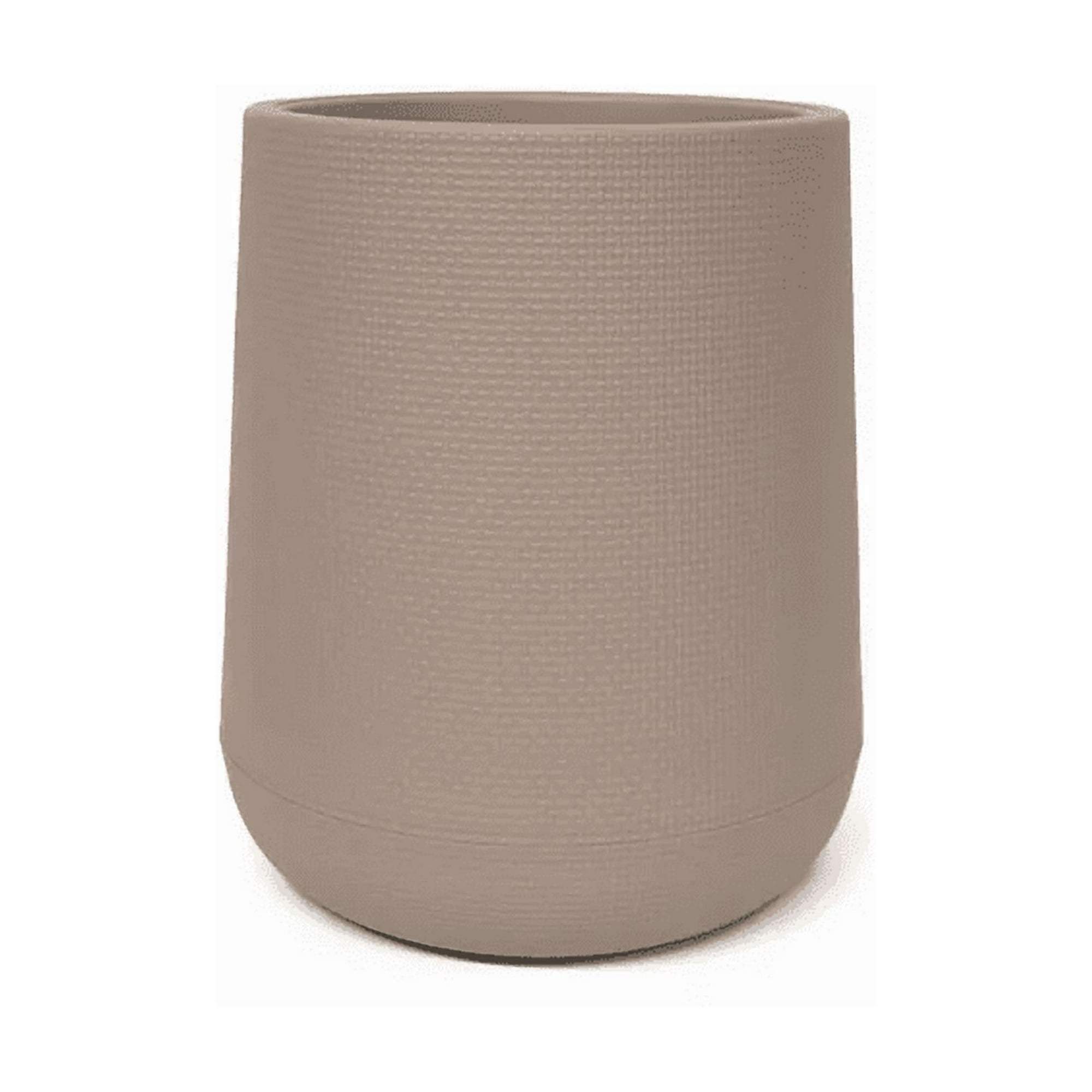 Genérico - Maceteros Grandes Plástico Terraza Beige