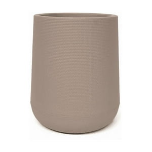 Genérico - Maceteros Grandes Plástico Terraza Beige