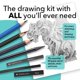 thumbnail image 3 of Kit de Dibujo Castle Art Supplies de 40 Piezas para Artista, 3 of 6