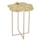 thumbnail image 1 of Mesa auxiliar Zuo Lotus Gold Iron 42x41x54 cm para interiores, 1 of 9