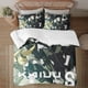 thumbnail image 1 of Kaiju No.8 Face on print Soft Bed Set Lightweight 3 Pieces Bedding Sets for All Season Comforter Set Easy Care, 1 of 5