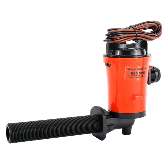 Bomba Livewell Baitwell YaeMarine 12 V 800 gph 3028 l/h