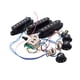 thumbnail image 1 of Pastillas para guitarra eléctrica Tres pastillas individuales Interruptores Mástil y puente Pastilla pasiva para guitarra eléctrica ST Piezas Accesori Negro, 1 of 5