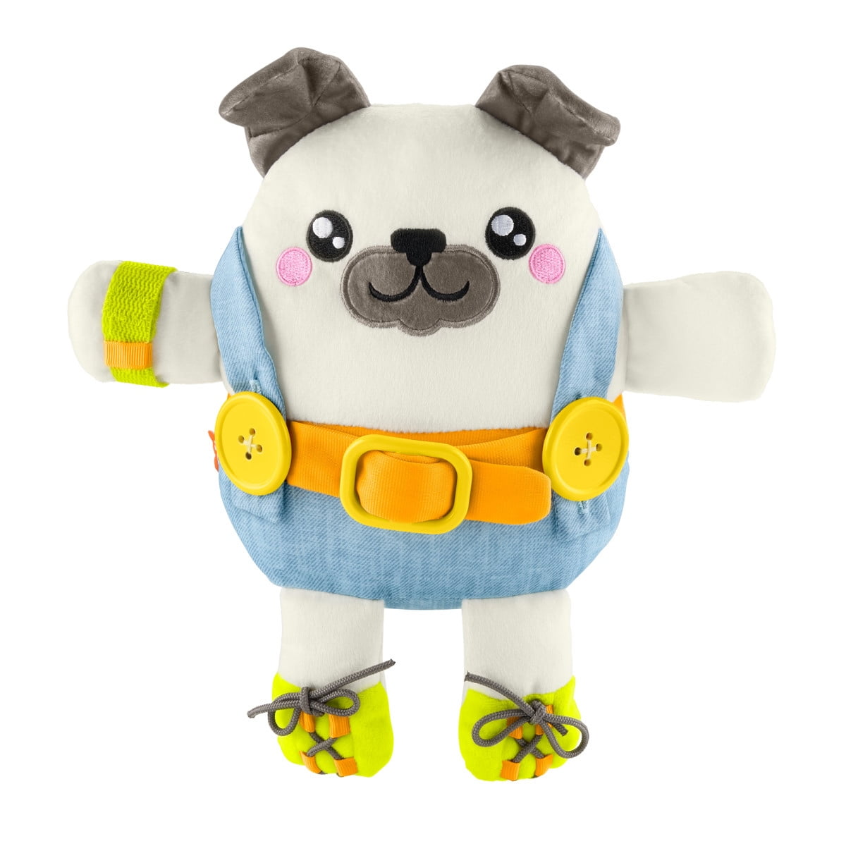 Peluche Didáctico Fisher Price Cachorro Pug Para Bebé