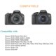 thumbnail image 3 of Adaptador de corriente Tengdaxing ACK-E18 para Canon EOS Rebel T6i T6S T7i, 3 of 5