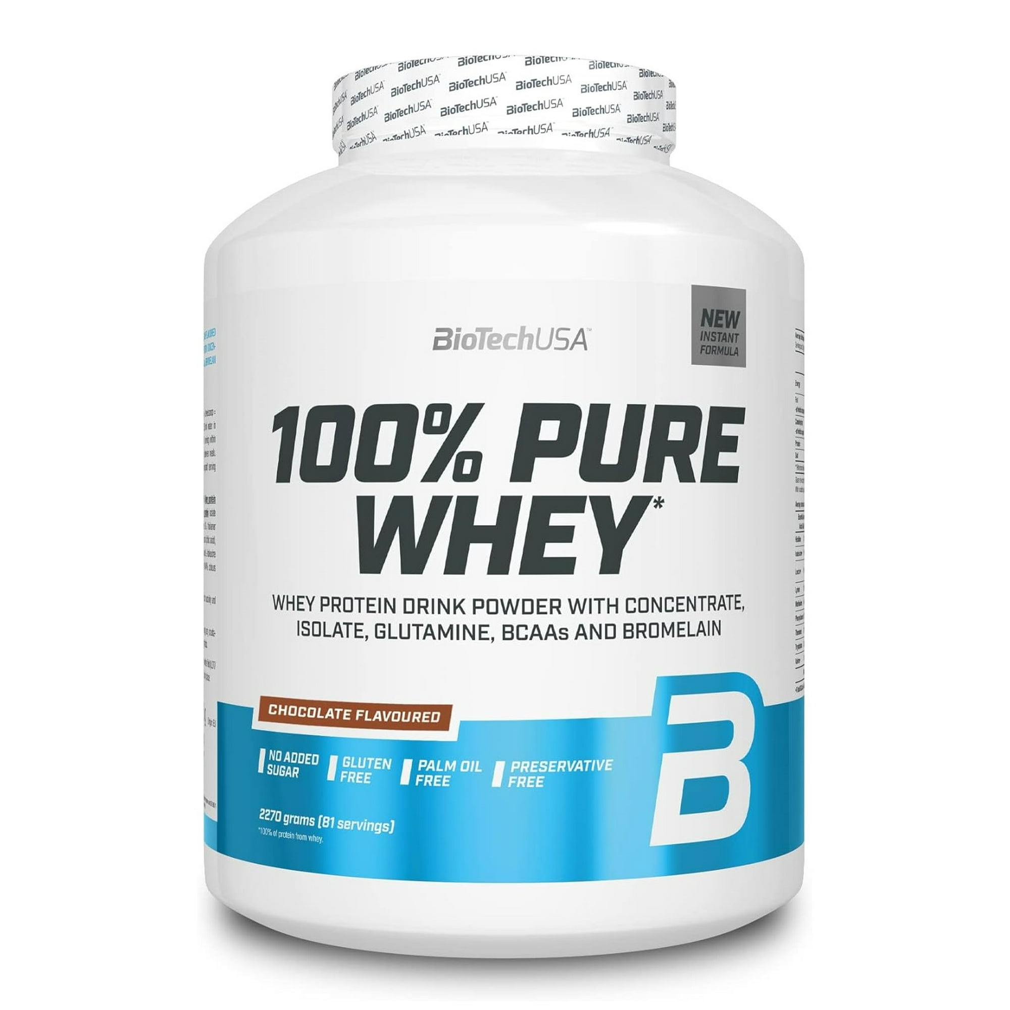 Biotechusa 100% Pure Whey Proteina Whey Protein 5 Lb Chocolate