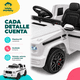 thumbnail image 3 of Camioneta Eléctrica Infantil Tipo G63 12V 2 Motores Sonido Y USB Blanca, 3 of 7