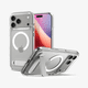 thumbnail image 2 of Carcasa Para Iphone 17 Pro Max- Marca Spigen, Modelo Ultra Hybrid - Clear White con Kickstand y MagSafe, 2 of 3