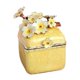thumbnail image 1 of Caja De Baratijas De Esmalte Artístico, Caja Para Anillos, Pendientes, Decoración Del Hogar, Color Amarillo, 1 of 5