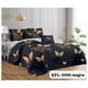 thumbnail image 2 of Cubrecama Quilt Verano 2 Plazas - Negro Mariposas Doradas KFL090, 2 of 3