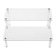 thumbnail image 5 of Claro Transparente Escalera Nivel Acrílico Estante Encimera Elevadores Vitrina 2 Escalera, 5 of 5