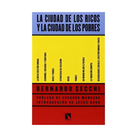 Catarata - Libro La Ciudad De Los Ricos Y La Ciudad De Los Pobres / Be