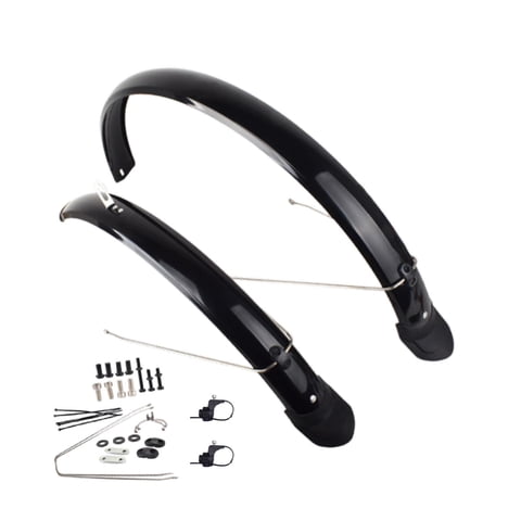 Ioensy - Juego De Guardabarros Para Bicicleta De Montaña, Accesorios Para Bicicletas Plegables, Bicicletas De Carretera, 26 Pulgadas, Brillante