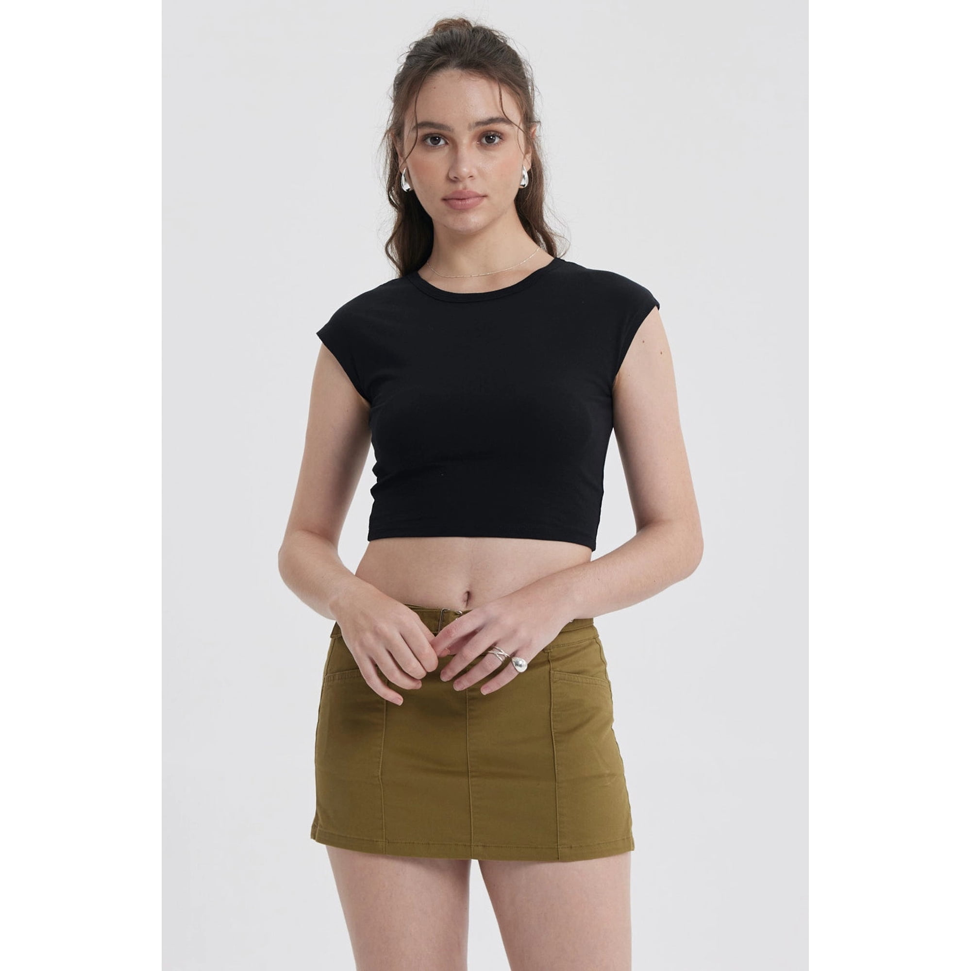Fashionspark - Polera Mujer Rayas Negro