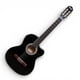 thumbnail image 1 of Guitarra Clásica Electroacústica Slim Freeman FRA95NCET - Negra, 1 of 3