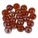 thumbnail image 1 of 20x 16 mm de vidrio claro canicas juego de ni?os florero de juguete pecera decoración rojo, 1 of 5