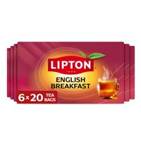 Tea Lipton English Breakfast 120 Bolsitas Saborizadas