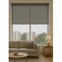 Clems - Cortina Roller Sunscreen 5% Filtro Solar 060X160 Gris 060X160