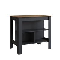 Be Design - Isla De Cocina Negro Miel Moveli