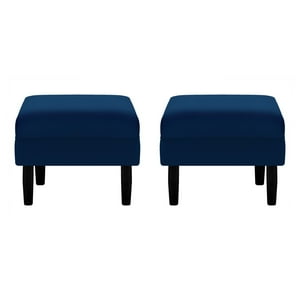Bodevir - Set Pouf Sky 1C Felpa 00 Azul Marino