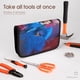 thumbnail image 3 of Tom Holland Bolsa de Almacenamiento Plegable Portátil con Compartimentos, Organizador de Herramientas Multi-Bolsillo, Uso Dual Viaje y Hogar 26.5*17.8cm, 3 of 5